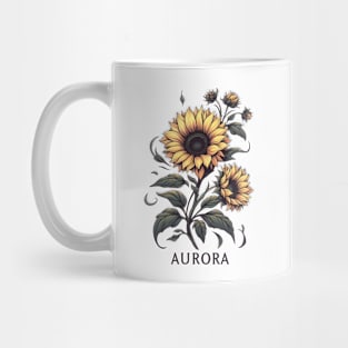 Aurora Sunflower Mug